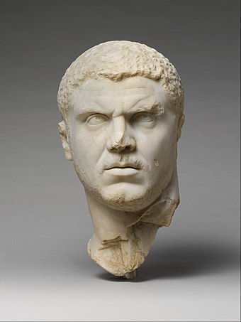 Portrait of Caracalla (AD 212–217) in the Metropolitan Museum of Art