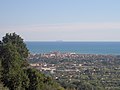 Marina di Carrara semti panoraması