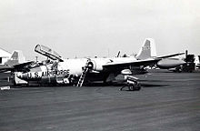 EB-57B Canberra 52-1500 of the 117th DSES Martin EB-57B Canberra of the 117th DSES, Forbes AFB, Kansas Air National Guard (originally B-57B SN 52-1500) 061026-F-1234P-011.jpg