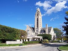 The Gallery main entrance, also showing the Cutler Union Memorial Art Gallery main entrance.JPG