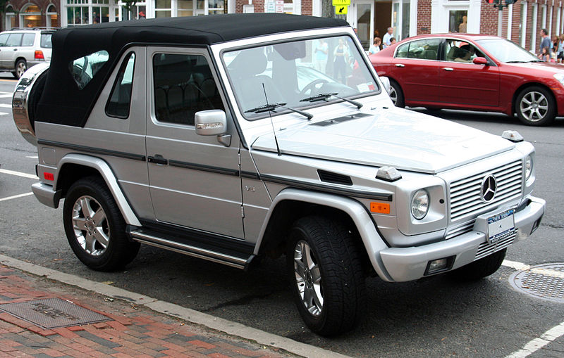 File:Mercedes G500 Cabrio.jpg