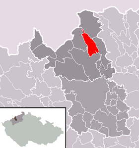 Localisation de Meziboří