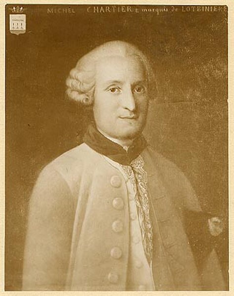 Michel Chartier de Lotbinière, Marquis de Lotbinière