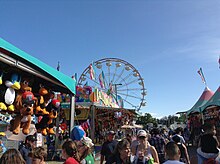 Midway at the Dixon May Fair