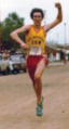 Luis Migueles running in San Salvador, Entre Ríos.