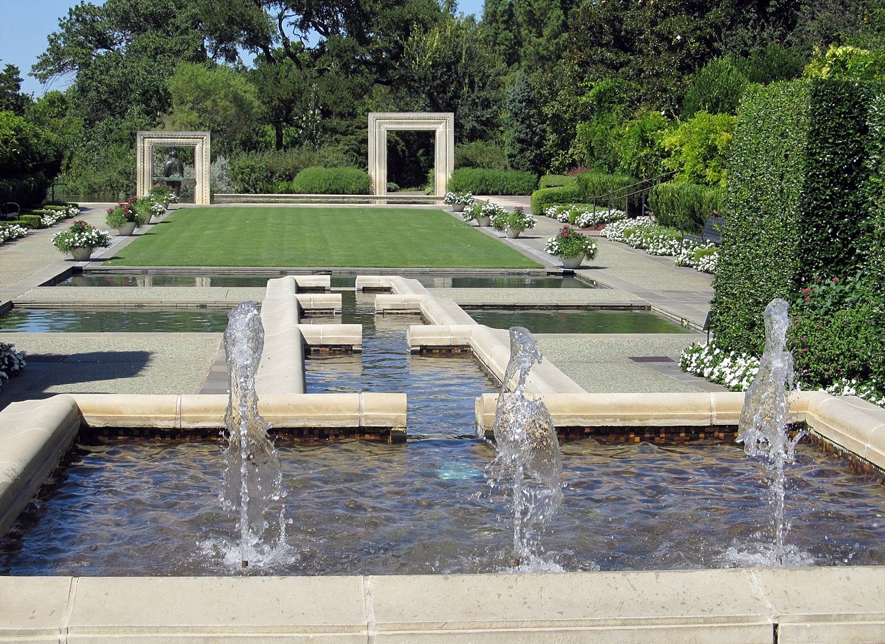 Datei Modern Formal Garden Dallas Texas Jpg Wikipedia