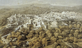 Rovine di Montemurro dopo il terremoto del 1857