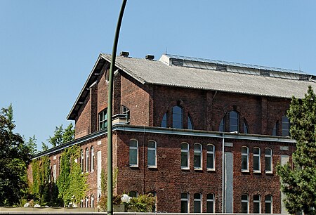 Muenster Therme in Duesseldorf Pempelfort, von Osten