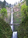 Multnomah Falls in the Columbia River Gorge