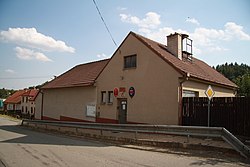 Gemeindeamt in Pucov, Bezirk Třebíč.JPG