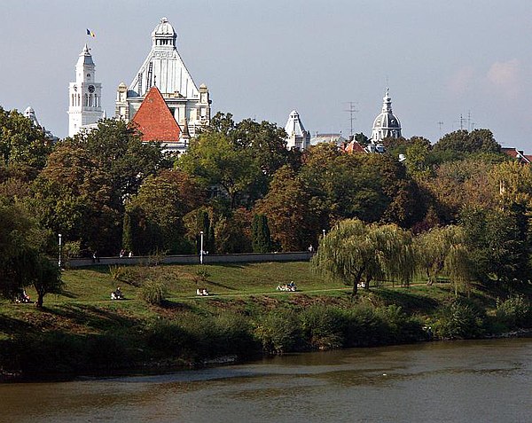 The Mureș in Arad