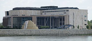 Müpa Budapest is a building in Ferencváros