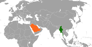 <span class="mw-page-title-main">Myanmar–Saudi Arabia relations</span> Bilateral relations