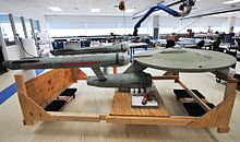 Paramount's filming model of the Star Trek starship USS Enterprise (NCC-1701) under restoration for NASM exhibition NCC-1701 Prop.jpg