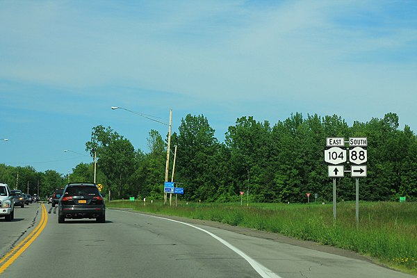 NY 88's northern terminus