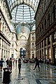 The Galleria Umberto I in the centre of Naples
