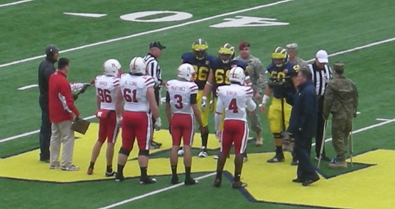 File:Nebraska vs. Michigan 2011 07 (coin toss).jpg