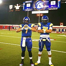 Noah and EJ Garcia inside the South Dakota dome