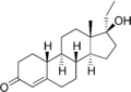 Norethandrolone structure.png