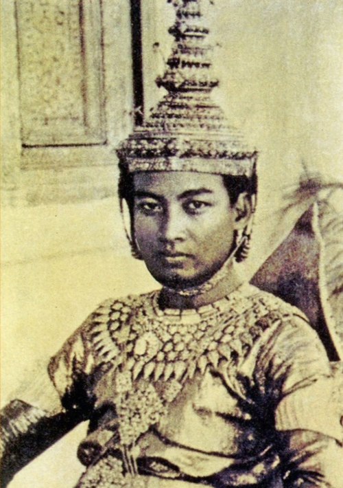 Coronation of Norodom Sihanouk in 1941