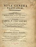 Thumbnail for Nova genera plantarum