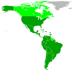 OAS membership map.svg