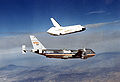Prvi slobodni let orbitera Enterprise 1977, radi programa ispitivanja prilaženja i slijetanja (Approach and Landing Tests).