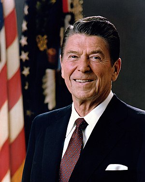 Official Portrait of President Reagan 1981 - Reduced contrast.jpg