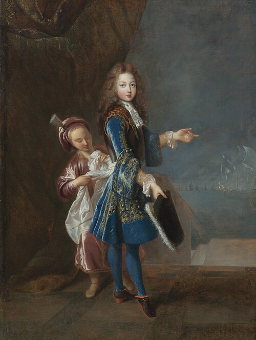 Louis Alexandre de Bourbon, by François de Troy, c. 1690s