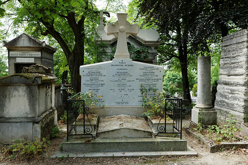 File:Père-Lachaise - Division 25 - Delaroche-Dumeril 02.jpg