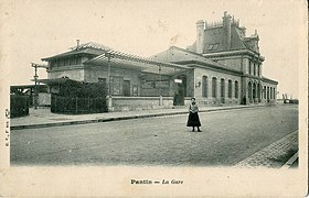 La Gare de Pantin, au début du XXe siècle