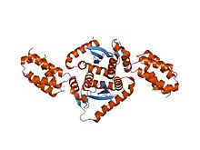 HIV integrase-binding domain PDB 2b4j EBI.jpg