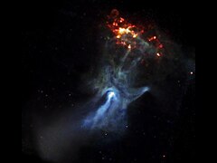 Chandra (AXAF) checks out a pulsar with its focusing X-ray optics