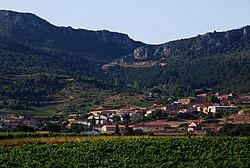 Skyline of Villalba de Rioja