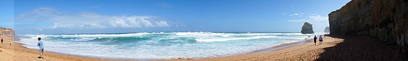 File:Panorama of Gibson's Steps along the Great Ocean Road - panoramio.jpg