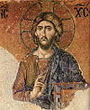 Christ Pantocrator (Deesis-mozaikodetalo)