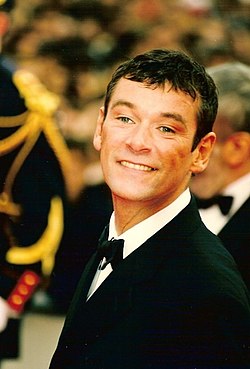 Patrick Dupont op het filmfestival van Cannes 1997.