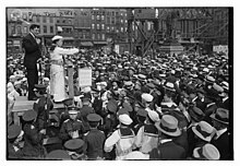 The Landship Recruit in Union Square in New York City Paul Thos. Breen on RECRUIT LOC 19145578409.jpg