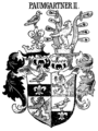 Gemehrters Wappen der Paumgartner in Siebmachers Wappenbuch von 1701