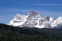 Il Pelmo da Vodo di Cadore.