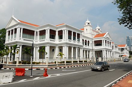 The Penang High Court Building has a history dating back to the 1900s.
