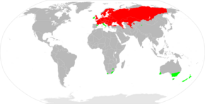 Descrição da imagem do mapa da distribuição Perca fluviatilis.png.