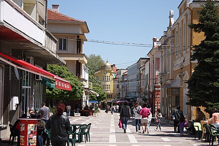 The town of Peshtera, Bulgaria