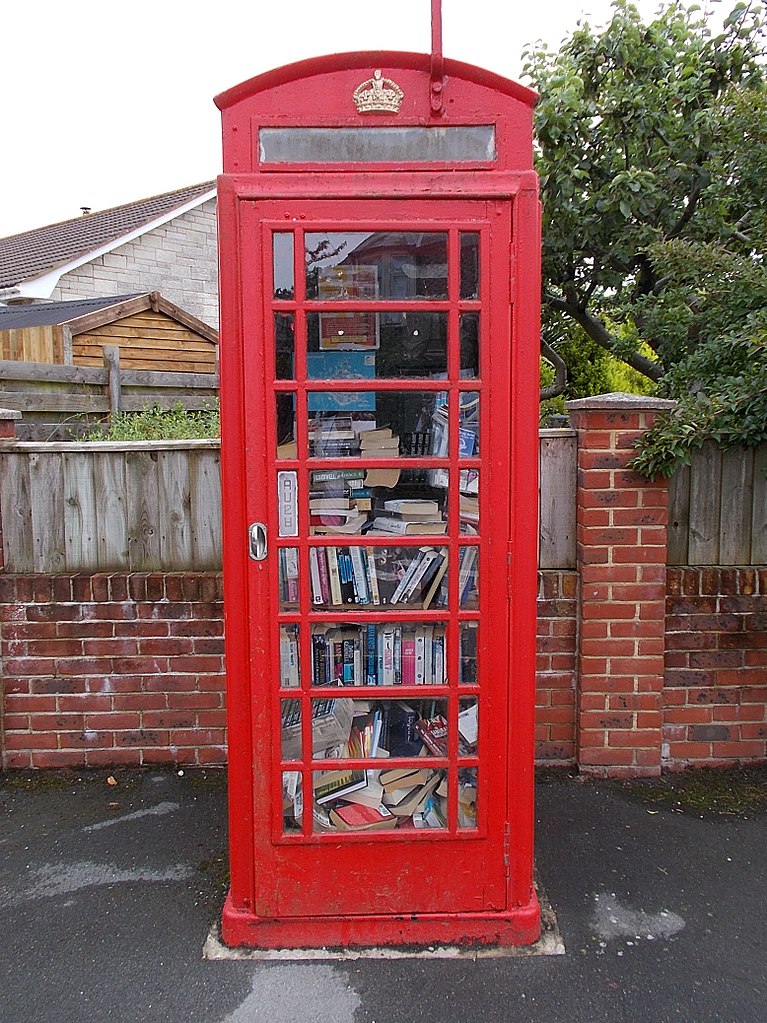 File Phone Box Library  Whitwell  Iw  Uk Jpg