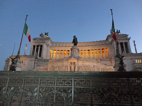 Piazza Venezia in rome