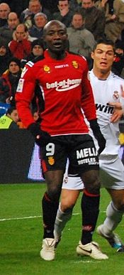 Pierre Webó Mallorcan peliasussa kaudella 2010–2011.