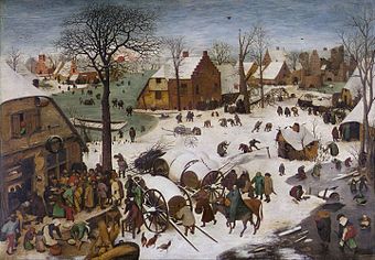 Pieter Bruegel der Ältere - Volkszählung zu Bethlehem.jpg