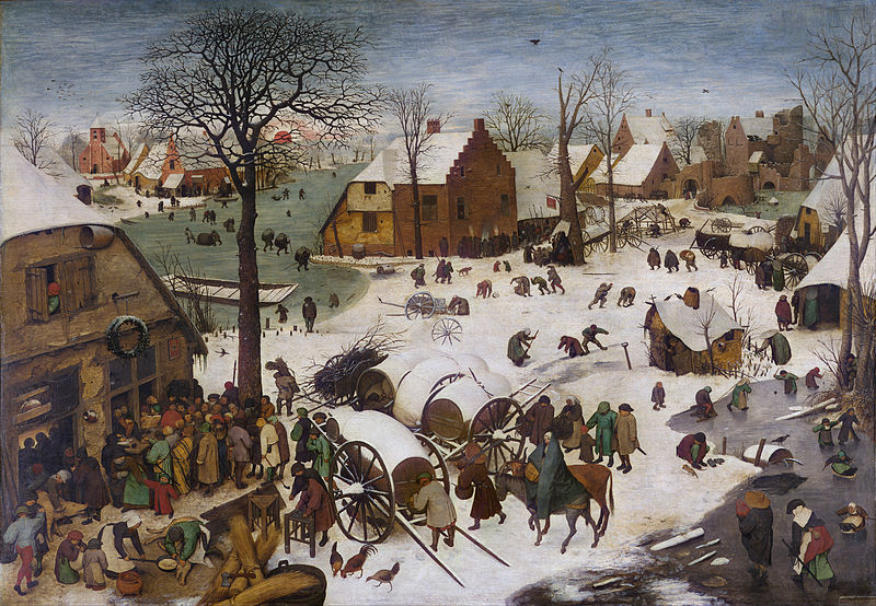 File:Pieter Bruegel der Ältere - Volkszählung zu Bethlehem.jpg