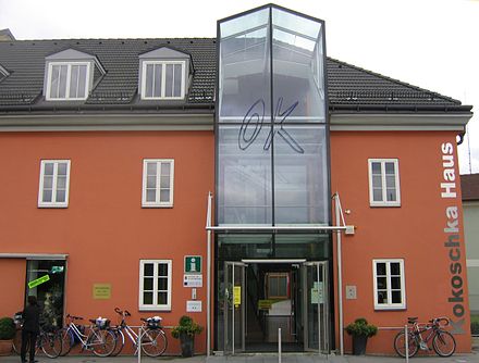 The house in which Oskar Kokoschka was born in Pöchlarn (August 2006)
