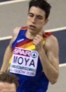 Pol Moya Andorran middle-distance runner